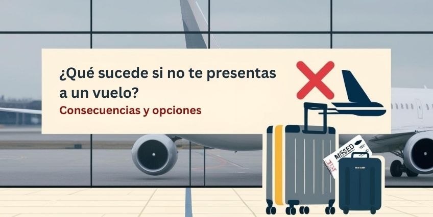 ¿Qué sucede si no te presentas a un vuelo? Consecuencias y opciones ¿Qué sucede si no te presentas a un vuelo? Consecuencias y opciones
